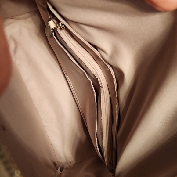 Kate Spade Beige Flower Medium Backpack w/Tablet Pocket - Picture 11 of 11